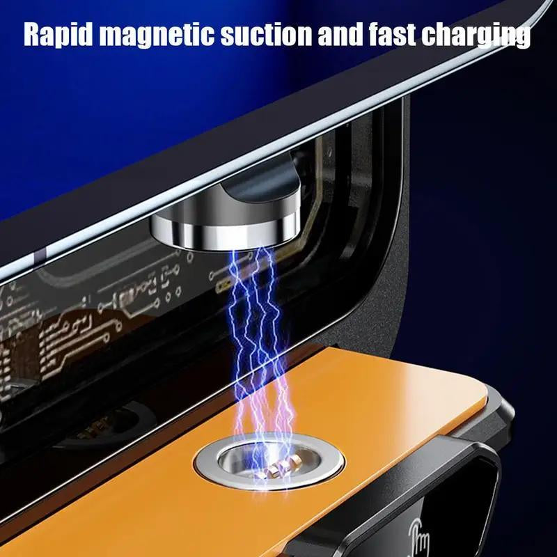 66W Car Air Outlet Phone Holder Wireless Charger, Car Phone Mount Wireless Charger with Infrared Sensor, Compatible with Iphone Samsung Xiaomi, Phone Holder Car Magnetic