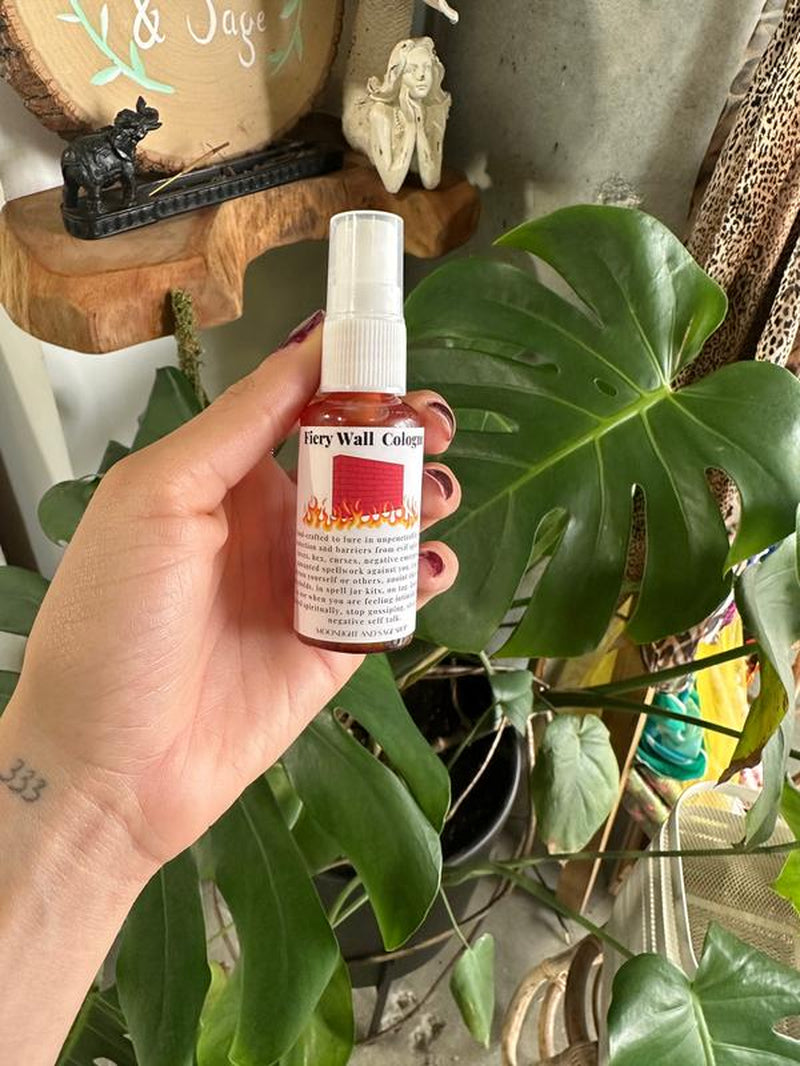 Fiery Wall of Protection Spiritual Spray - Handcrafted and Spelled by Anastasia