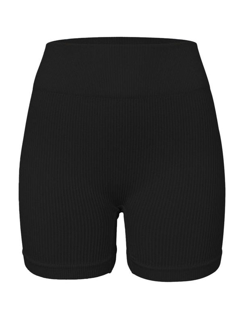 Women'S Solid High Waist Sports Gym Shorts, Casual Comfy Breathable Seamless Skinny Biker Shorts for Gym Workout Cycling Running, Summer Outfits 2024, Women Sport & Outdoor Clothing for Summer