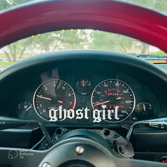 Ghost Girl Decal, JDM Car Decal, Car Accessories Car Sticker