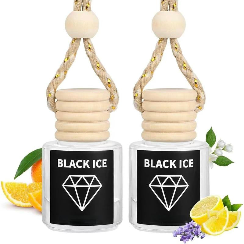 2PCS Scented Car Air Freshener - Hanging Aromatherapy for Long Lasting Scent Perfume, Car Pendant Accessories for Car Lovers Gift