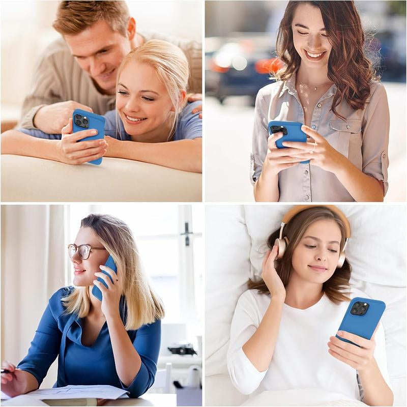 Entronix Liquid Silicone Case Designed for Iphone 16, Plus, Pro Max, Shockproof Slim Cover, Protective Smartphone Accessories Pad Protection