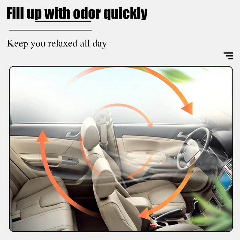 2PCS Scented Car Air Freshener - Hanging Aromatherapy for Long Lasting Scent Perfume, Car Pendant Accessories for Car Lovers Gift