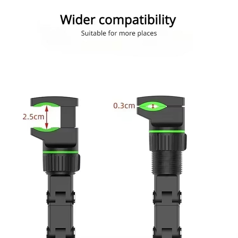 Rearview Mirror Phone Holder for Car - Multifunctional Car Phone Mount, Universal Cellphone Mount for Almost All Cell Phone &Car