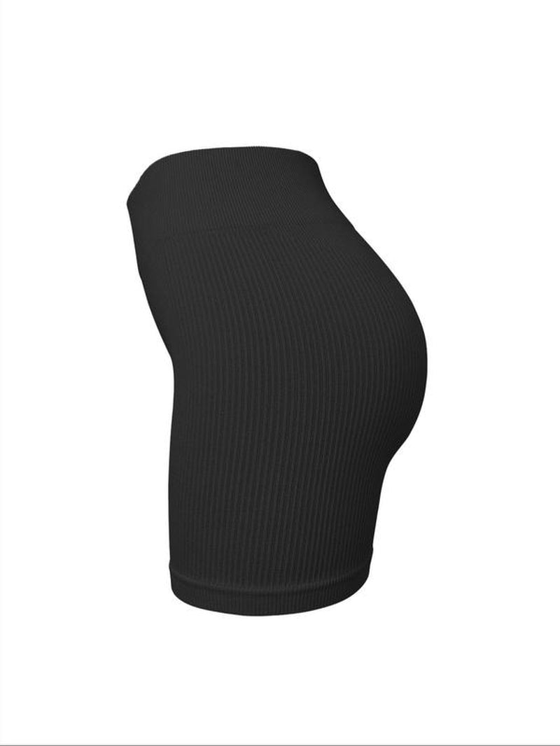 Women'S Solid High Waist Sports Gym Shorts, Casual Comfy Breathable Seamless Skinny Biker Shorts for Gym Workout Cycling Running, Summer Outfits 2024, Women Sport & Outdoor Clothing for Summer