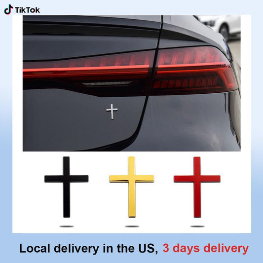 Christian Cross Sticker Car Exterior Decorative Sticker Universal Car Accessories for Motorcycle & SUV Car Decorations, Decal Sticker Sticker for Cars, Car Decals