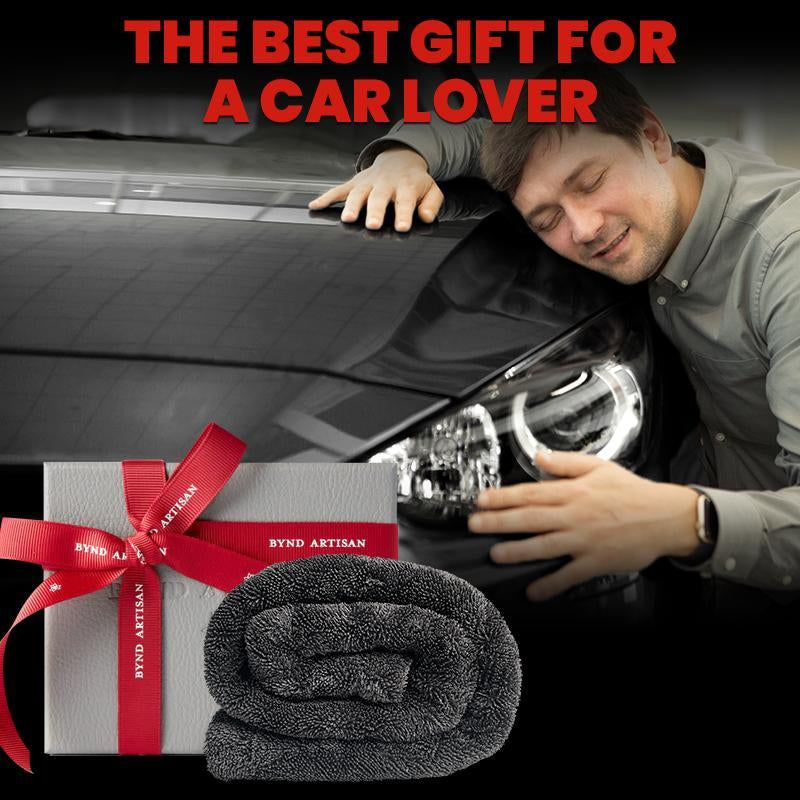 DALUCO Twist Ring Ultra-Absorbent Car Drying Towel, Ultra-Absorbent Car Towel, Car Drying Towel, 1300GSM Microfiber Towel