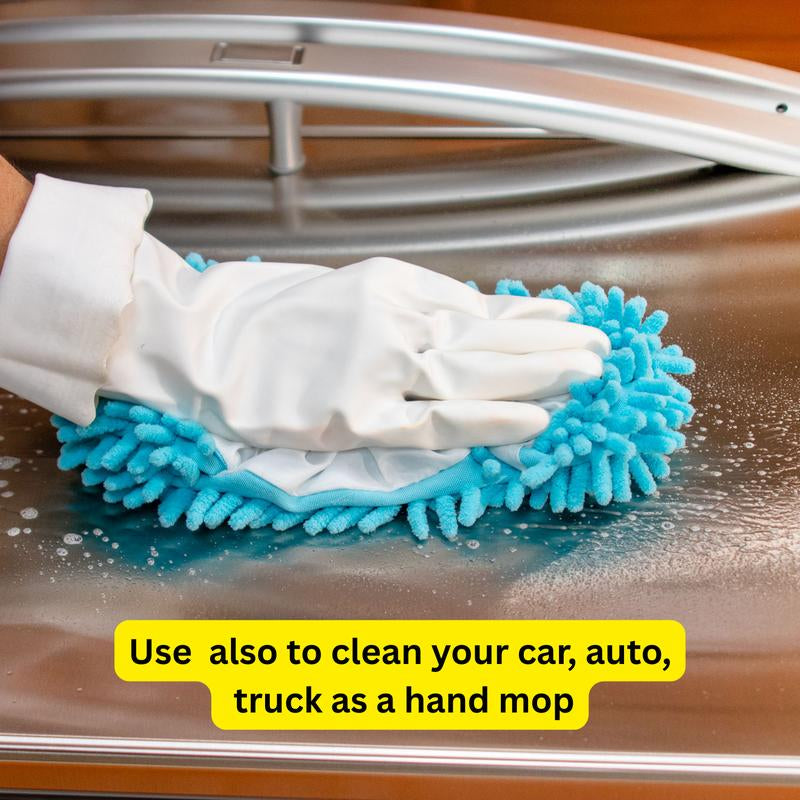 Stroll N Swipe Mopping Slippers. Walk and Mop Shoe Covers Slippers for Easy Floor Cleaning for Home, Kitchen, Office. Great for Wood, Tile, Laminate Flooring and More