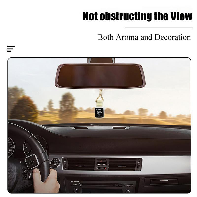 2PCS Scented Car Air Freshener - Hanging Aromatherapy for Long Lasting Scent Perfume, Car Pendant Accessories for Car Lovers Gift