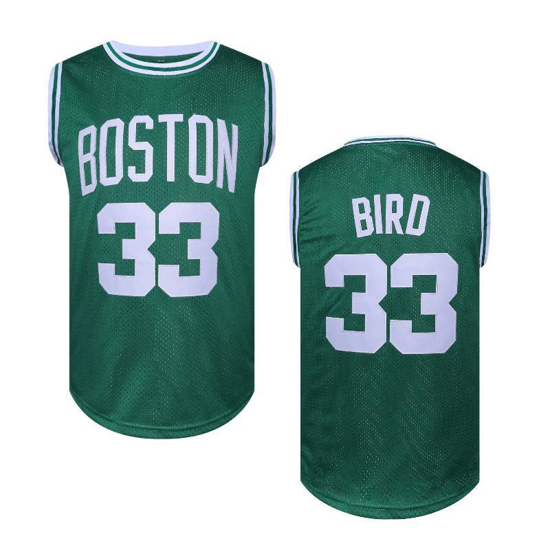 Men'S Boston Basketball Jersey, round Neck, Breathable and Quick-Drying, Retro Jersey, Sleeveless Vest, Casual Sportswear