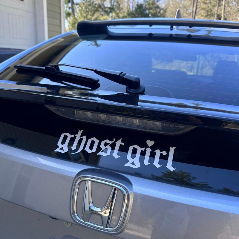 Ghost Girl Decal, JDM Car Decal, Car Accessories Car Sticker