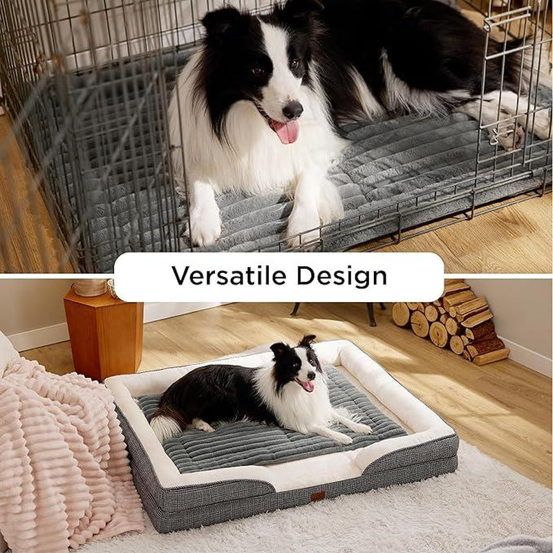 Bedsure Self Warming Pet Bed, Small Self Heating Pet Crate Pad, Thermal Extra Warm Mat Indoor & Outdoor, Non-Slip & Washable