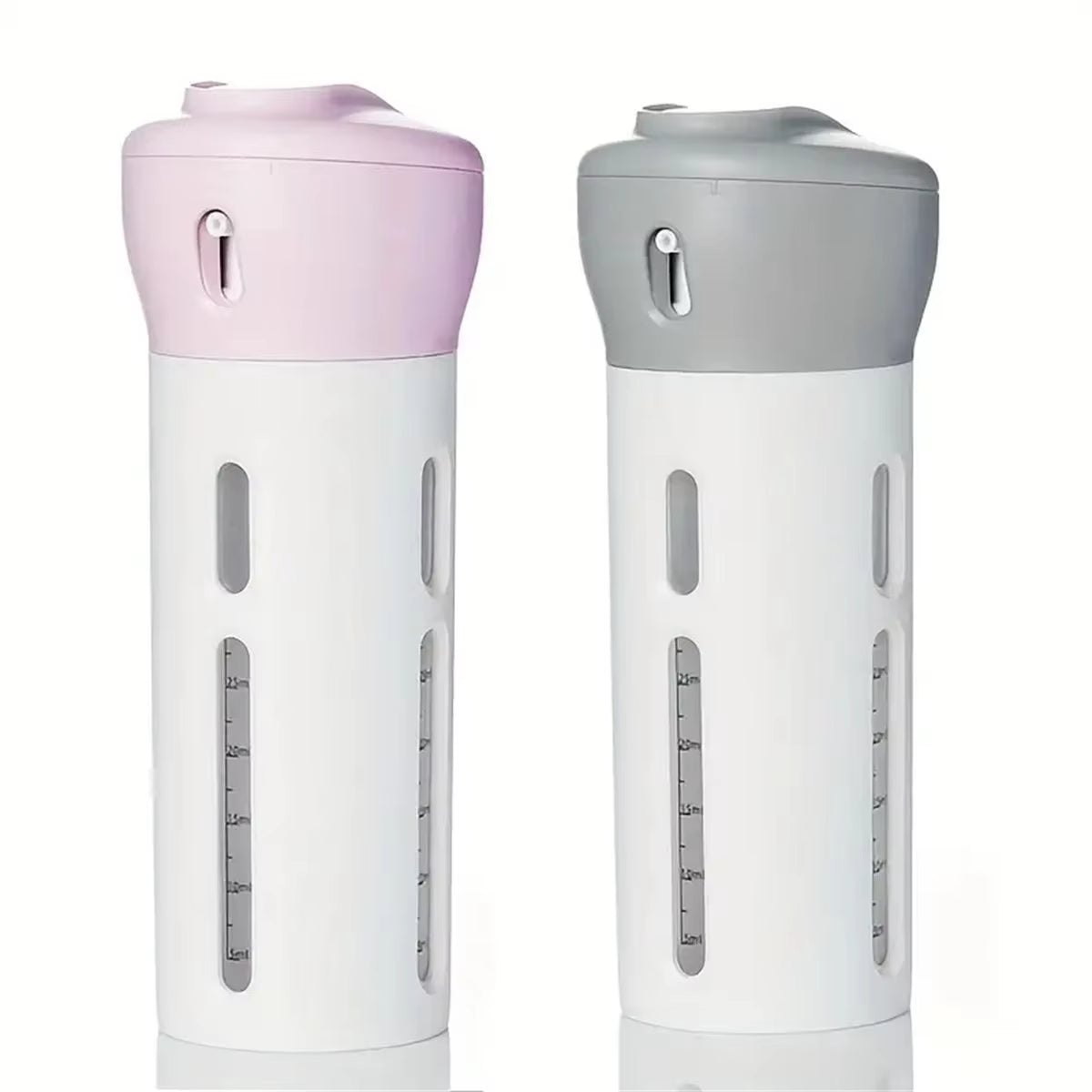 4-In-1 Travel Bottle Set Portable Cosmetics Lotion Perfume Refillable Bottle Travel Liquid Container Portable Tool