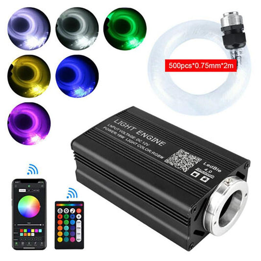 APLOS 500Pcs Fiber Optic Car Star Lights Headliner LED Roof Twinkle Ceiling Light