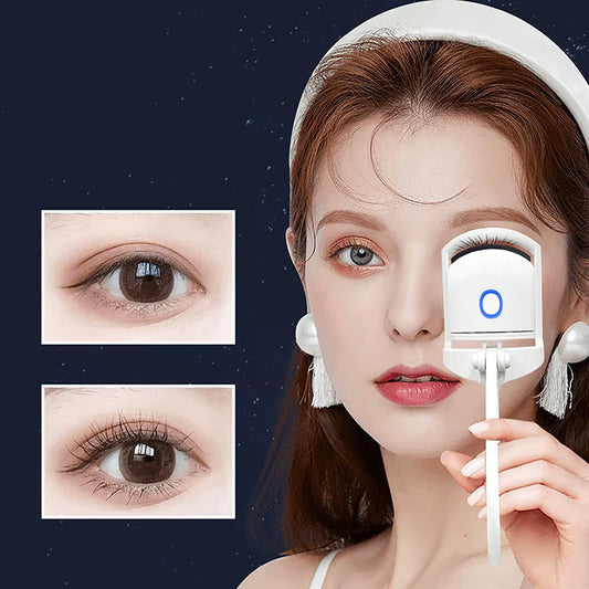 Portable Eye Lash Perm Shaping and Lasting Curling Thermal Eyelash Clip Electric Eyelash Curler USB Charging Model Fast Heating