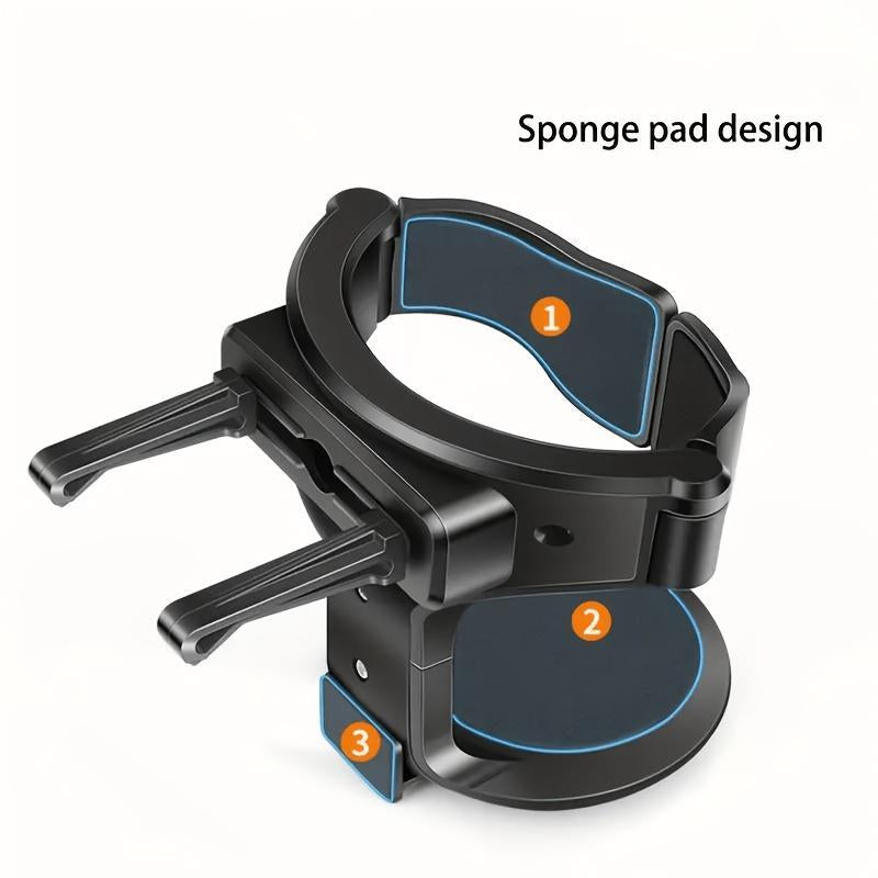 Adjustable Car Cup Holder, Car Cup Holder with Sponge Pad, Portable Drink Holder for Car, Universal Car Interior Accessories