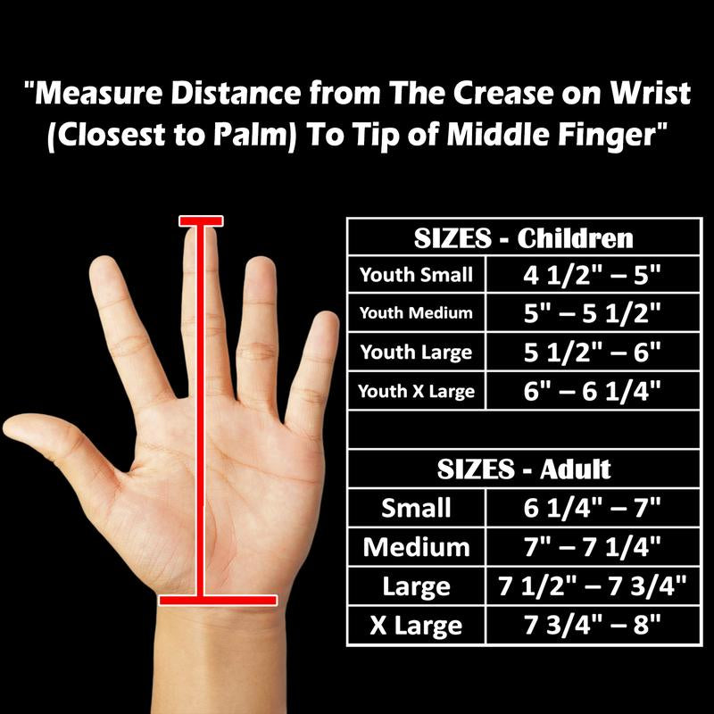 RCP Products Cuban Baseball and Softball Batting Gloves Rip and Tear Resistant Reinforced Crotch Adjustable Sizes Guantes De Bateo