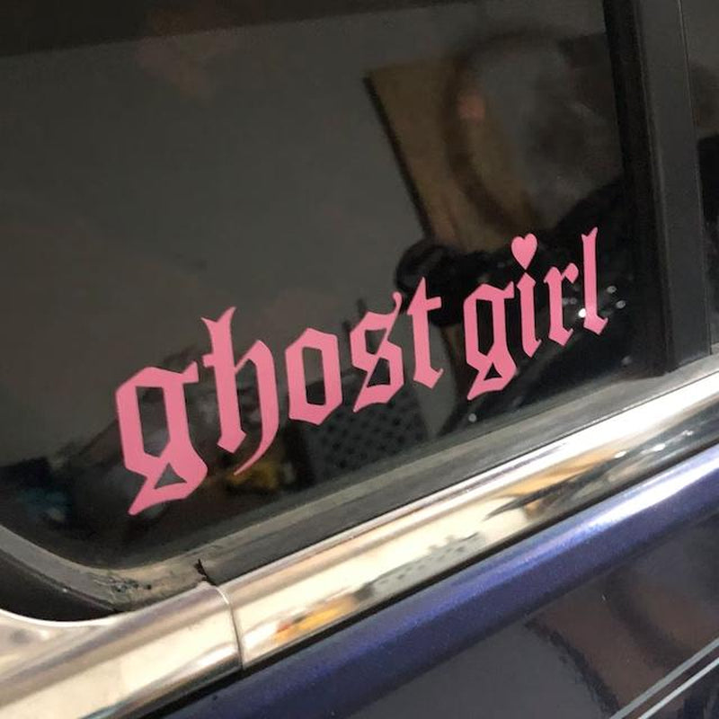 Ghost Girl Decal, JDM Car Decal, Car Accessories Car Sticker