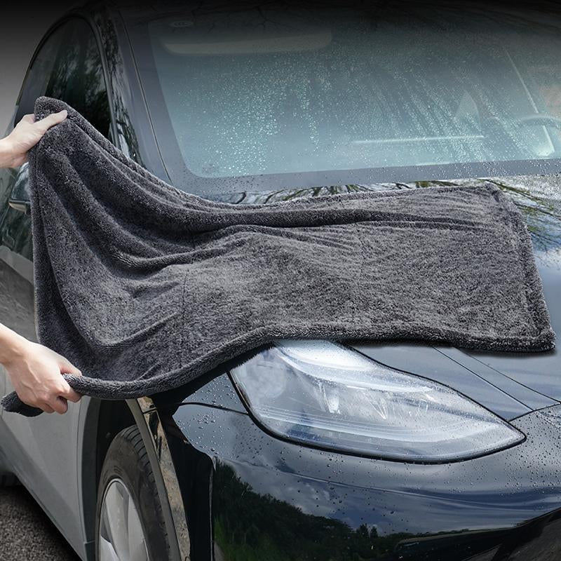 DALUCO Twist Ring Ultra-Absorbent Car Drying Towel, Ultra-Absorbent Car Towel, Car Drying Towel, 1300GSM Microfiber Towel